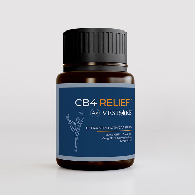 cb4 relief 25mg cbd capsules
